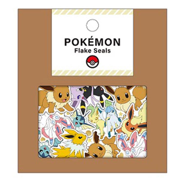 ポケットモンスター POKEMON Flake Seals イーブイフレンズ 017887｜cast-shop