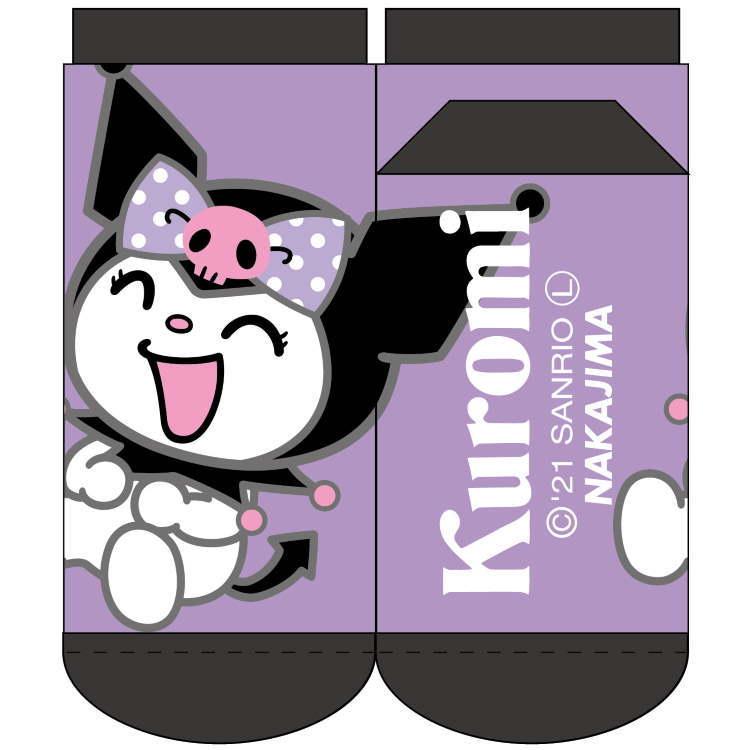 クロミ ソックス レディース 笑い Bk Kf キャラクター雑貨 ラフラフ 通販 Yahoo ショッピング