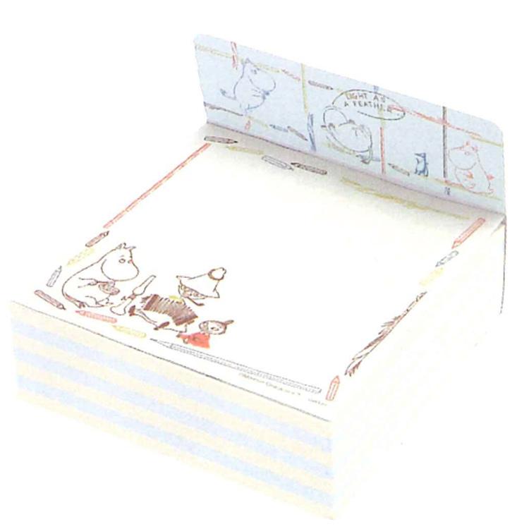 ムーミン ブロックメモ 福袋セール 鉛筆フレーム 606円