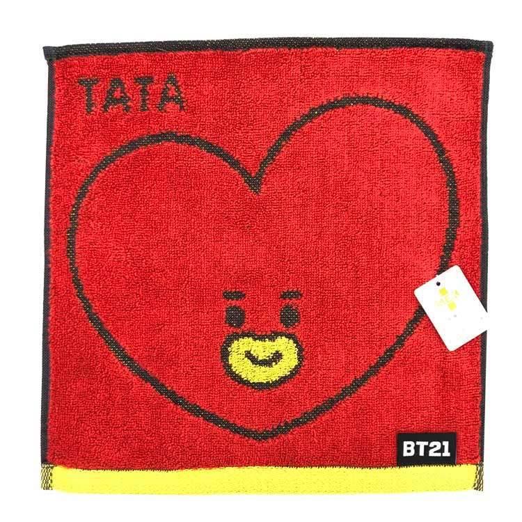 BT21 ミニタオル フェイス TATA  [747232] セール・ラッピング不可｜cast-shop