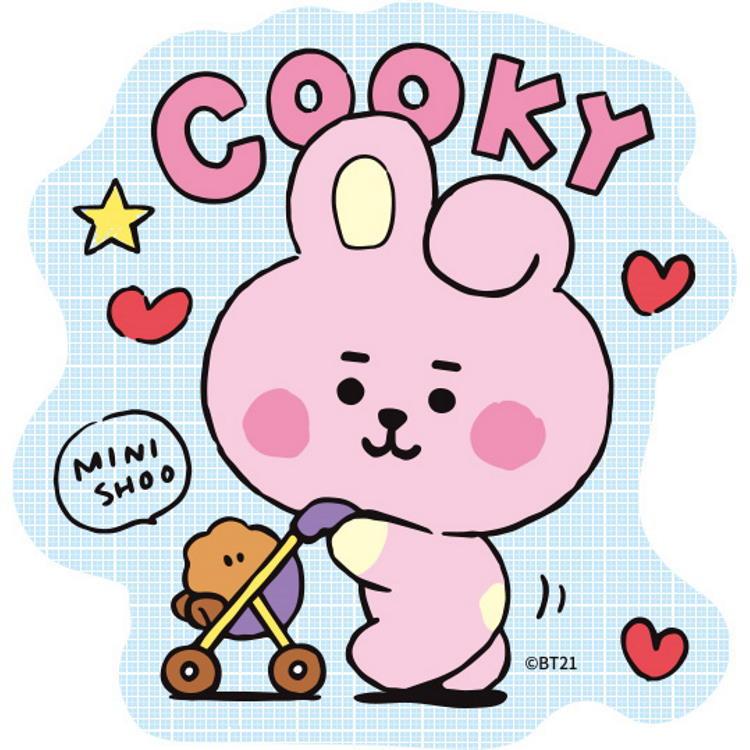 Bt21 ダイカットステッカーミニ 7 Cooky My Little Buddy キャラクター雑貨 ラフラフ 通販 Paypayモール