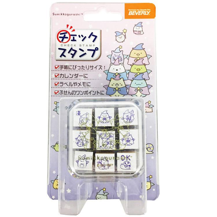 すみっコぐらし チェックスタンプ 映画すみっコぐらし 青い月夜のまほうのコ 1259 キャラクター雑貨 ラフラフ 通販 Paypayモール