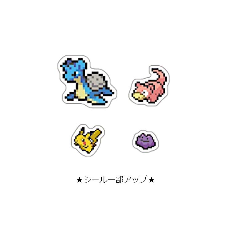 ポケットモンスター 4サイズステッカーズ ピカチュウ ピクセルアート