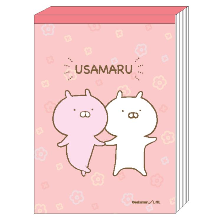 Sakumaru うさまる メモa6 ピンク キャラクター雑貨 ラフラフ 通販 Paypayモール