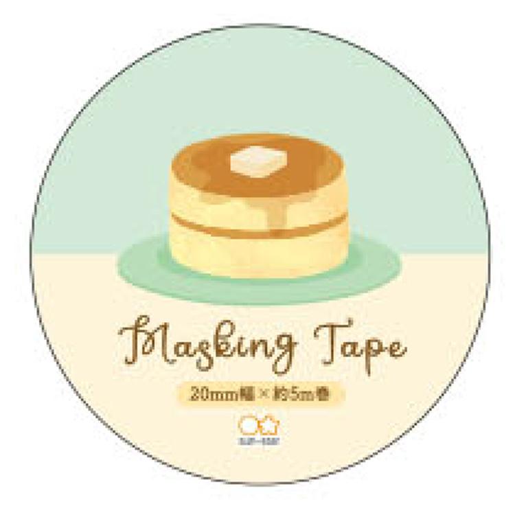 Omise ダイカットマスキングテープ ホットケーキ Kl12s キャラクター雑貨 ラフラフ 通販 Yahoo ショッピング