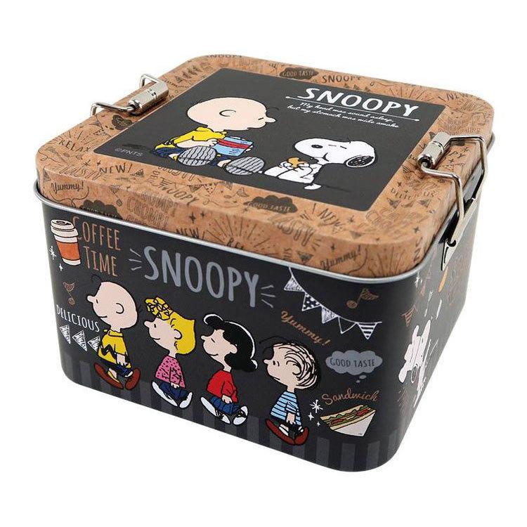 スヌーピー スクエア缶 お菓子ギフト キャラクター雑貨 ラフラフ 通販 Paypayモール