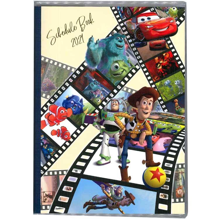 ディズニー ピクサー 手帳 21年スケジュール帳 週間b6 ストーリーブック Pixar ラッピング不可 キャラクター雑貨 ラフラフ 通販 Paypayモール