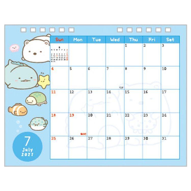 すみっコぐらし 21年カレンダー リング 卓上 セール ラッピング不可 キャラクター雑貨 ラフラフ 通販 Paypayモール