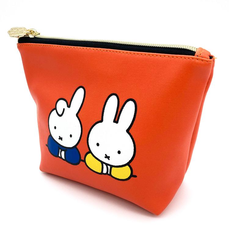 殿堂 ミッフィー 合皮舟型ポーチ ミッフィーとダーン 1 567円 Ask Koumuin Com