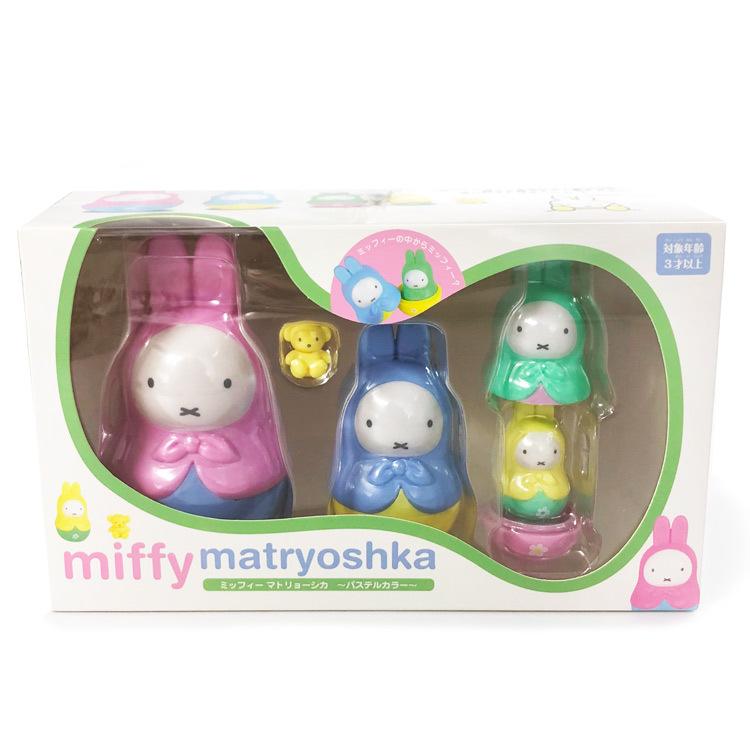 ミッフィー マトリョーシカ パステルカラー キャラクター雑貨 ラフラフ 通販 Paypayモール