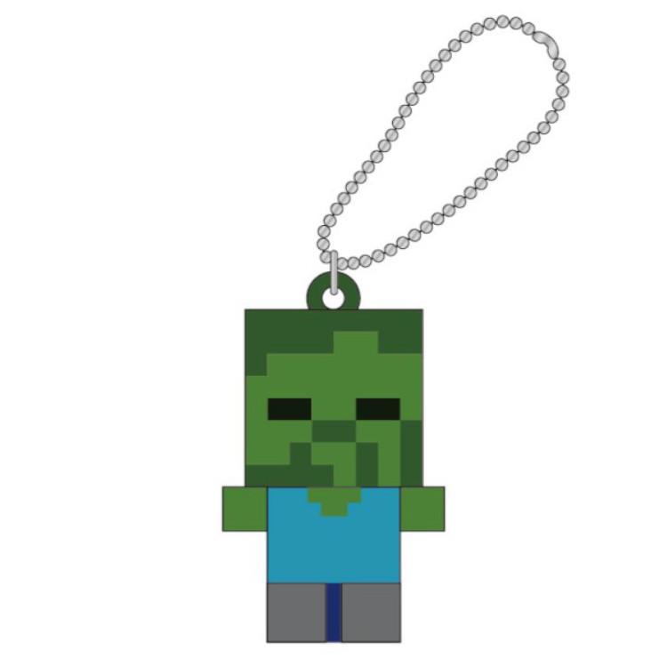 Minecraft Pvcマスコットキーホルダー ゾンビ マインクラフト Laa7mctpmzb キャラクター雑貨 ラフラフ 通販 Yahoo ショッピング