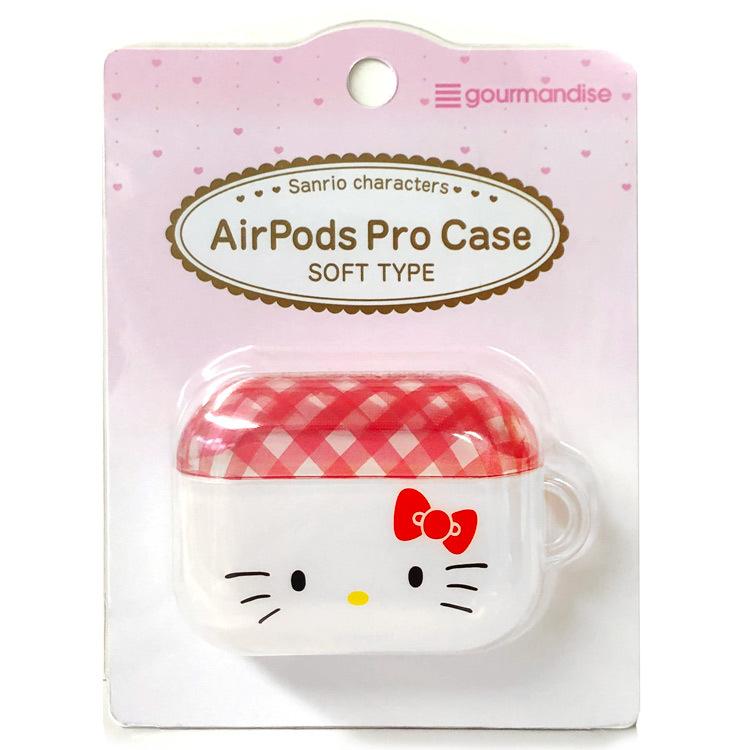 ハローキティ AirPodsPro対応ソフトケース [520896]｜cast-shop