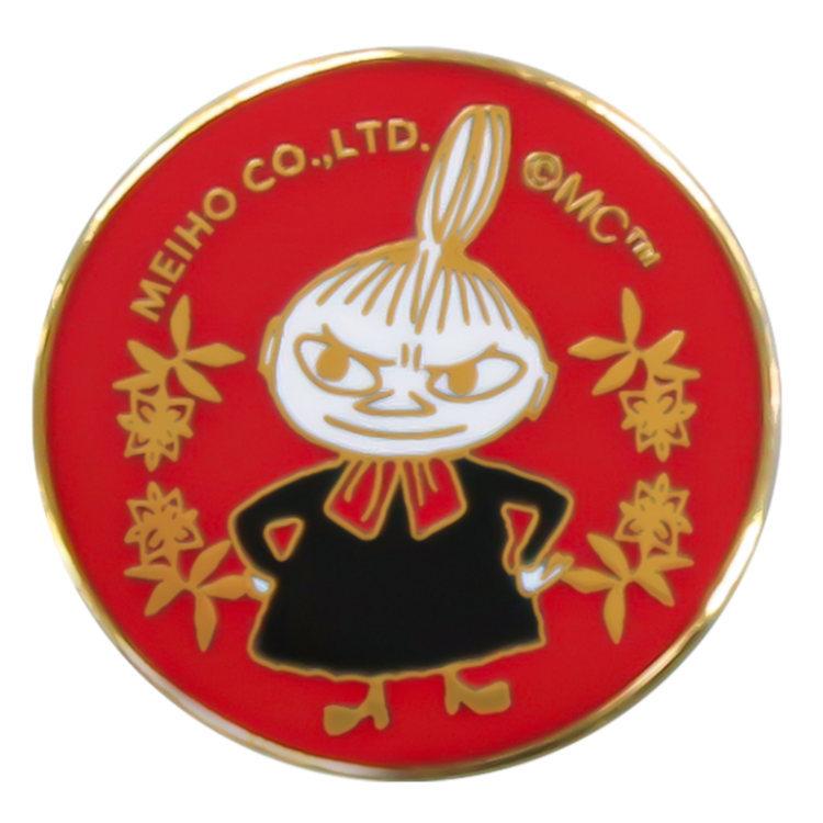 ムーミン ナンバーボルトキャップ リトルミイ カー用品