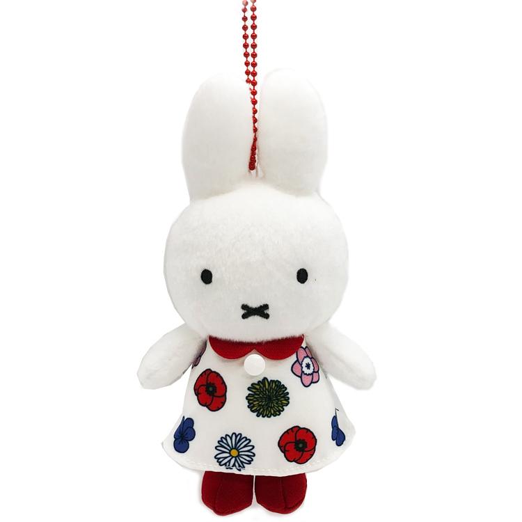 ミッフィー マスコットキーチェーン☆miffy floral☆ : lc36601462