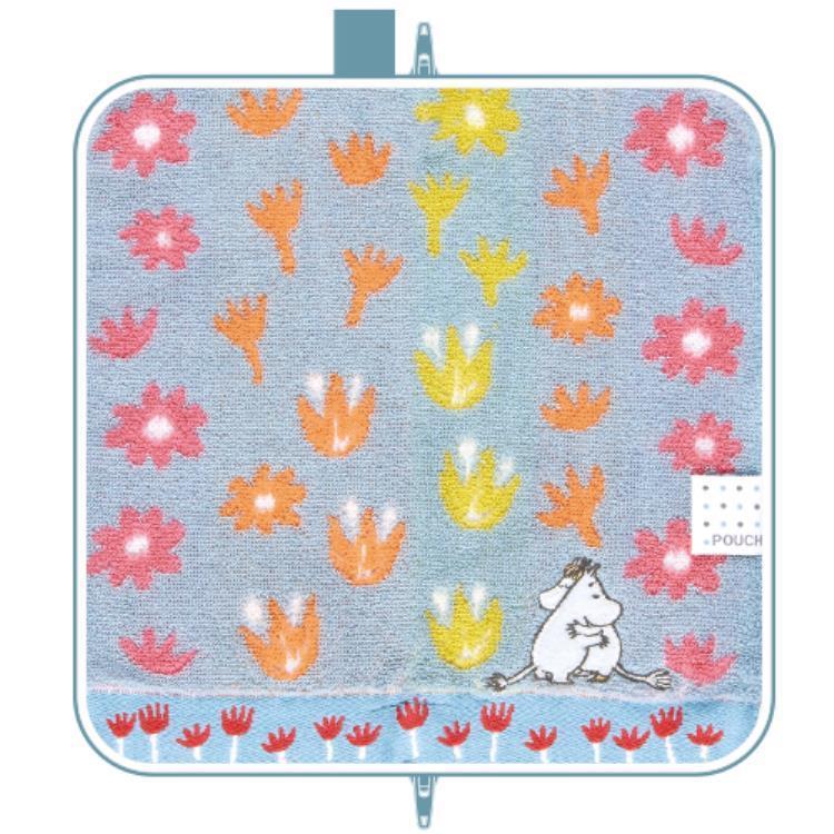 ムーミン どっとポーチ フラワーbb タオル Pouch 100 本物