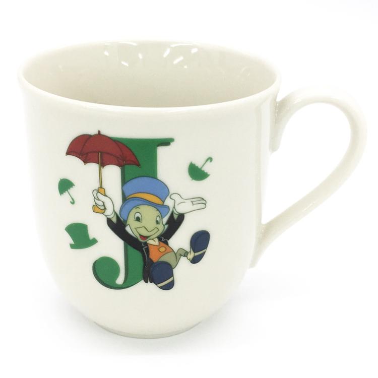 ピノキオ イニシャルマグ J ディズニー マグカップ マグ ジミニー クリケット Lcp8md100j キャラクター雑貨 ラフラフ 通販 Yahoo ショッピング
