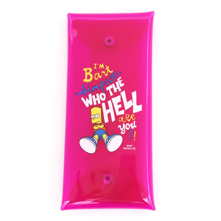 ザ シンプソンズ クリアマルチケース シンプソンズ ペンケース コスメポーチ ピンク Pink Bart 1901 セール ラッピング不可 Lcp8msps047 キャラクター雑貨 ラフラフ 通販 Yahoo ショッピング