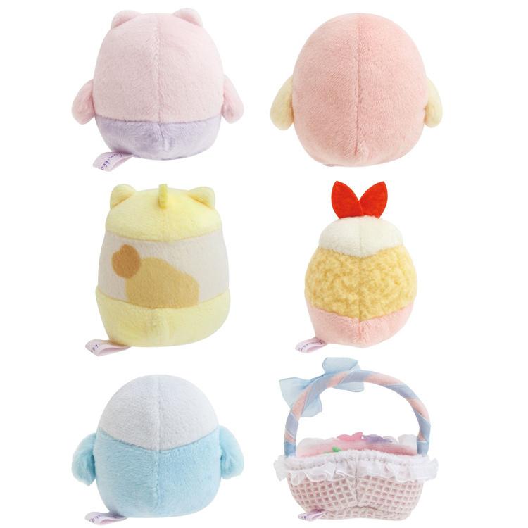 6種セット すみっコぐらし てのりぬいぐるみ★みんなでことりっコ★★すみっコぐらしコレクション★|キャラクター雑貨 ラフラフ|01