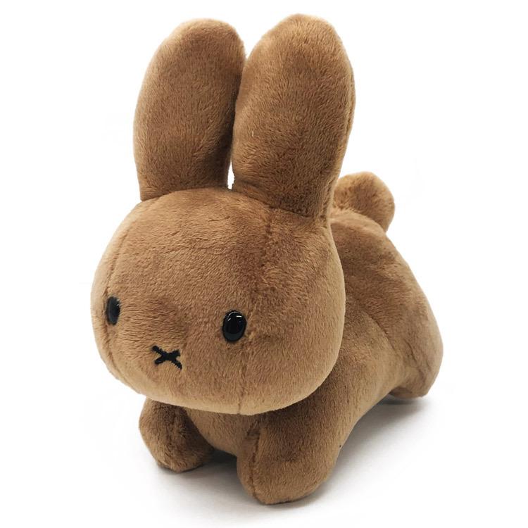 ミッフィー ぬいぐるみSS Brunaファミリー うさぎBrown : キャラクター