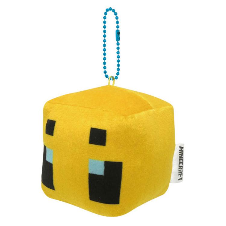 Minecraft キューブボールチェーンマスコット ハチ コレクション ゲームキャラ 四角 キャラクター雑貨 ラフラフ 通販 Paypayモール