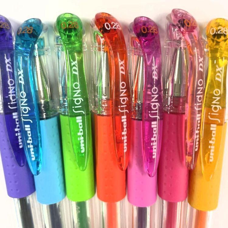 4475 福袋 ユニボールシグノ ゲルインクボールペン／超極細0.28mm 7本セット ラッピング不可 len4fuku4475