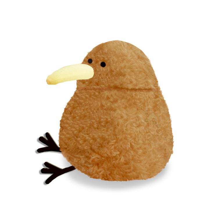 おっとりきーうぃ ぬいぐるみマスコット グリーン キウイ インテリア かわいい プレゼント キャラクター雑貨 ラフラフ 通販 Paypayモール