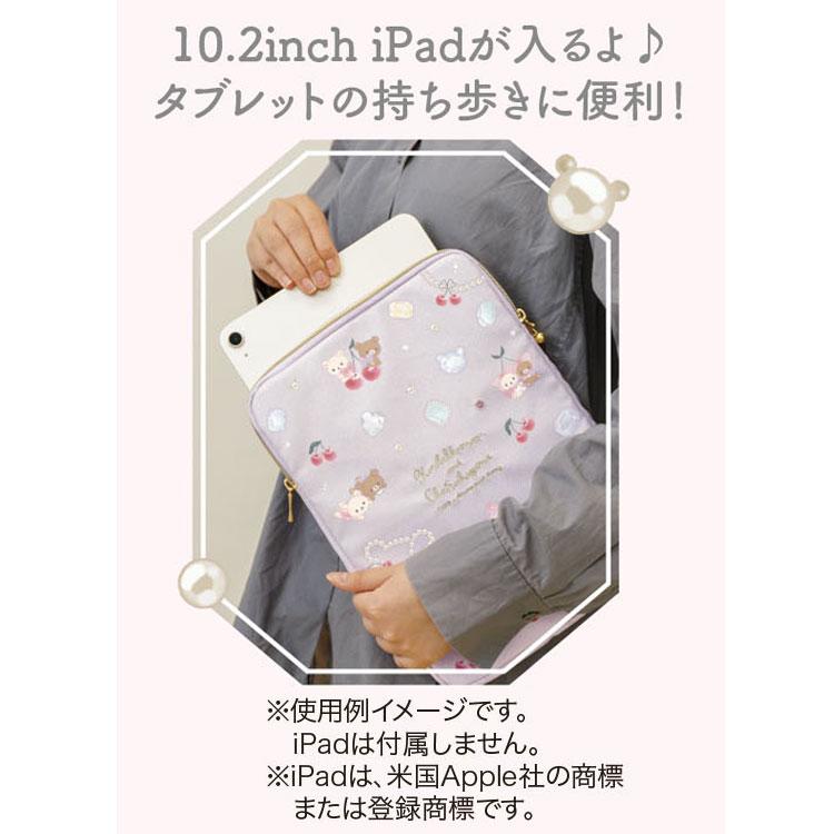 リラックマ タブレットケース コリコグのジュエルチェリー