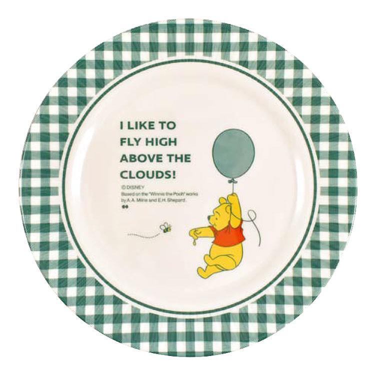 くまのプーさん メラミンプレートS BALLOON GR 604569 ディズニー お皿