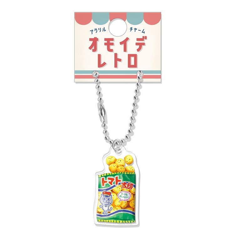 オモイデレトロ アクリルチャーム スナック太郎 742752 キーホルダー