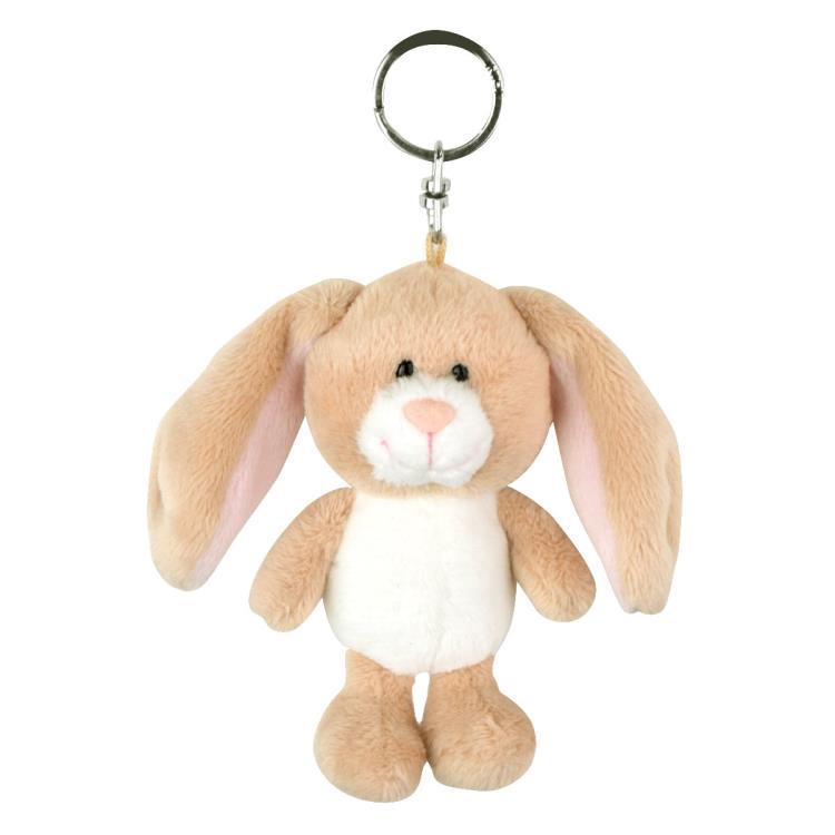 NICI ビーンバッグ ぬいぐるみキーリング タレミミウサギ 10cm うさぎ
