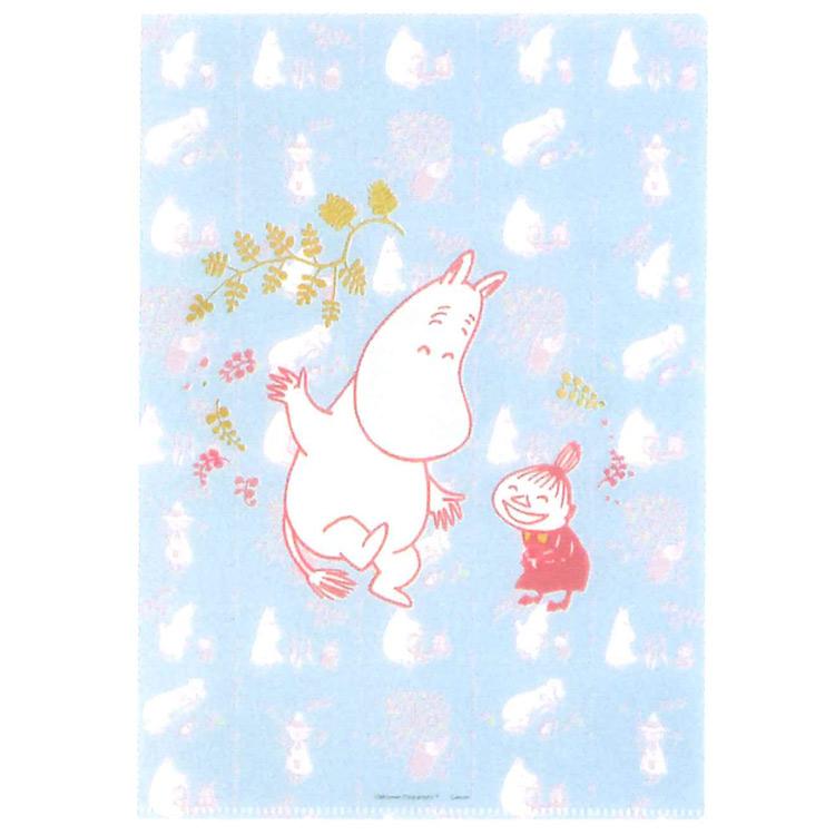 ムーミン ａ4ファイル 水色 Moomin クリアファイル シングル 金箔入り おしゃれ Lk19bd キャラクター雑貨 ラフラフ 通販 Yahoo ショッピング