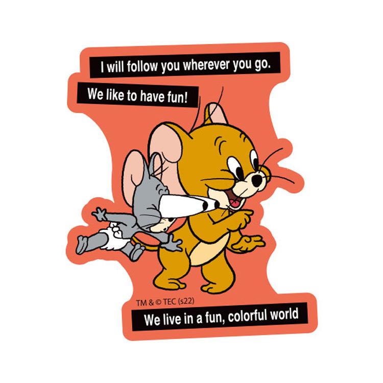 トムとジェリー キャラクターステッカー 驚き トムジェリ ステッカー シール Lk23wb1693 キャラクター雑貨 ラフラフ 通販 Yahoo ショッピング