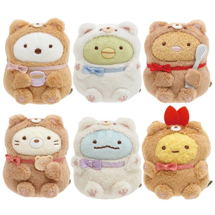 6種セット】すみっコぐらし てのりぬいぐるみ おうちでくま 6種セット】すみっコぐらし てのりぬいぐるみ おうちでくま