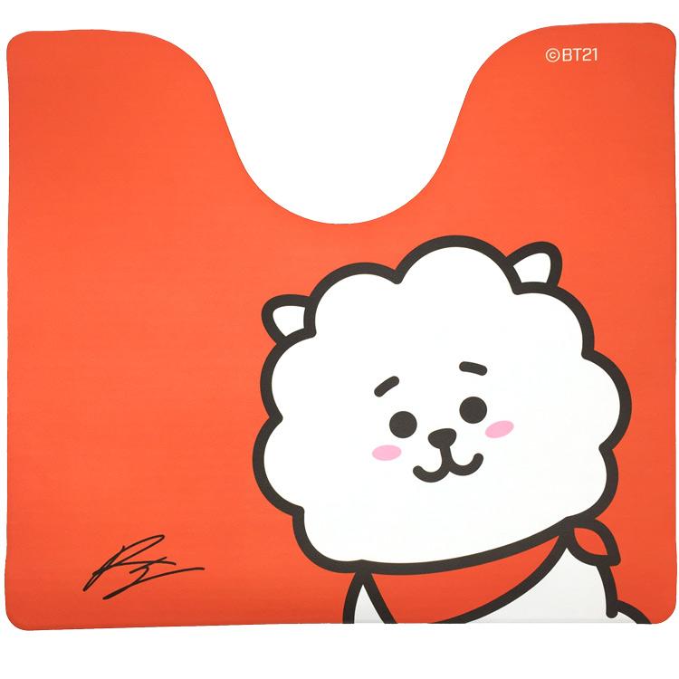 BT21 トイレマット RJ 792065 アールジェイ セール・ラッピング不可 ll325785021800 キャラクター雑貨 ラフ