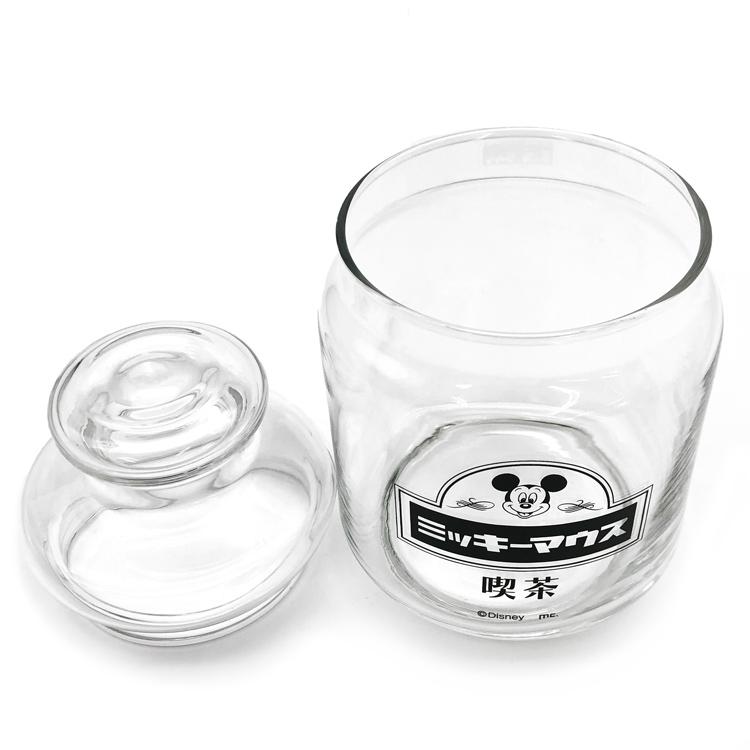 ミッキー ガラスキャニスター 946092 喫茶 保存瓶 ミッキーマウス