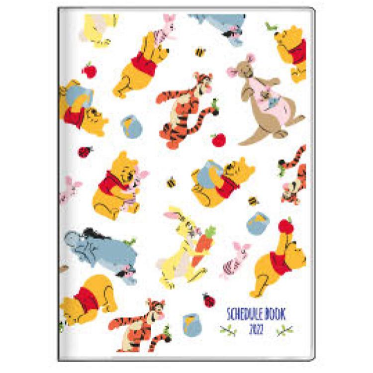 ディズニー くまのプーさん 手帳 22年スケジュール帳 21年10月始まり 月間a6 チラシ キャラクター雑貨 ラフラフ 通販 Paypayモール