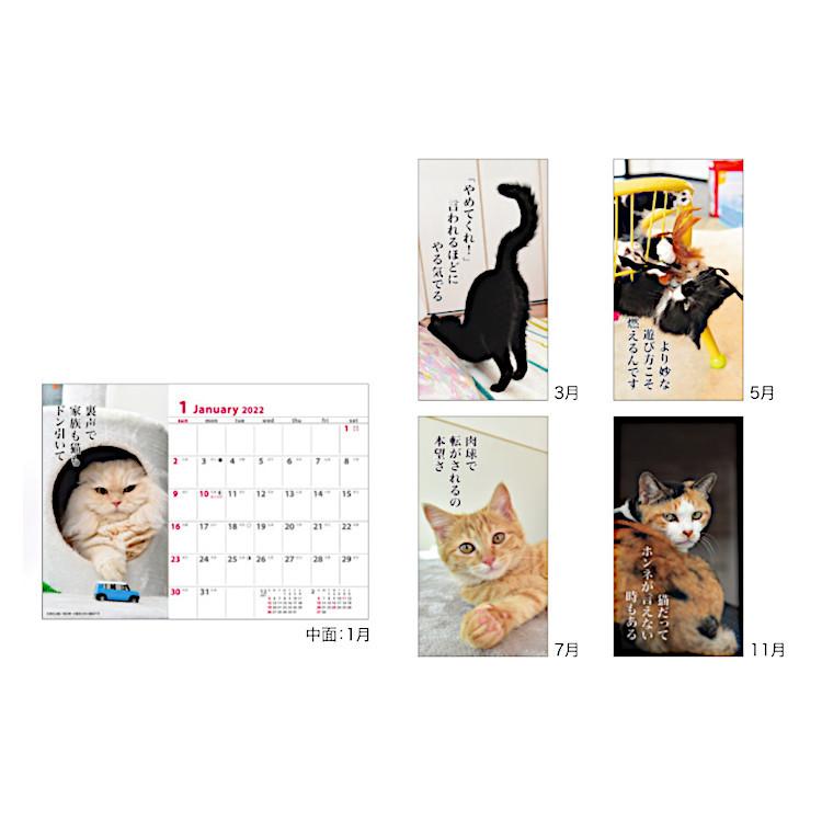 猫川柳 22年カレンダー 卓上 リング 0510 キャラクター雑貨 ラフラフ 通販 Paypayモール