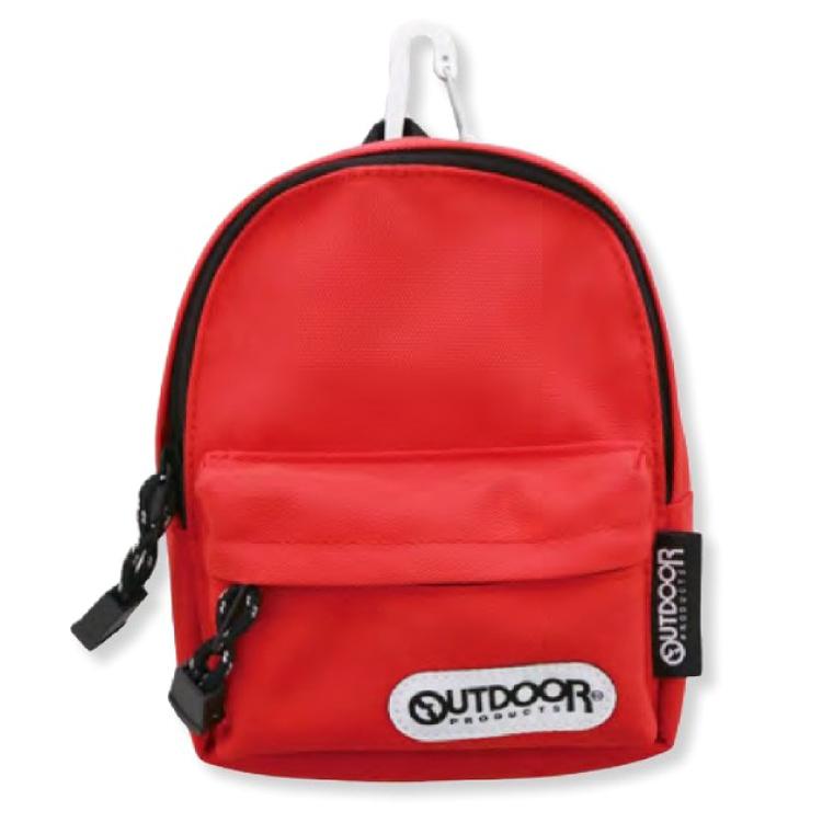 OUTDOOR ペンケース バックパック レッド PENCASE BACKPACK RED アウトドアプロダクツ 第25弾 710990