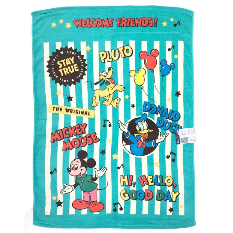ミッキーマウス お昼寝ケット ハローグッデイ 790696 タオルケット Mickey Mouse Disney ディズニー セール ...