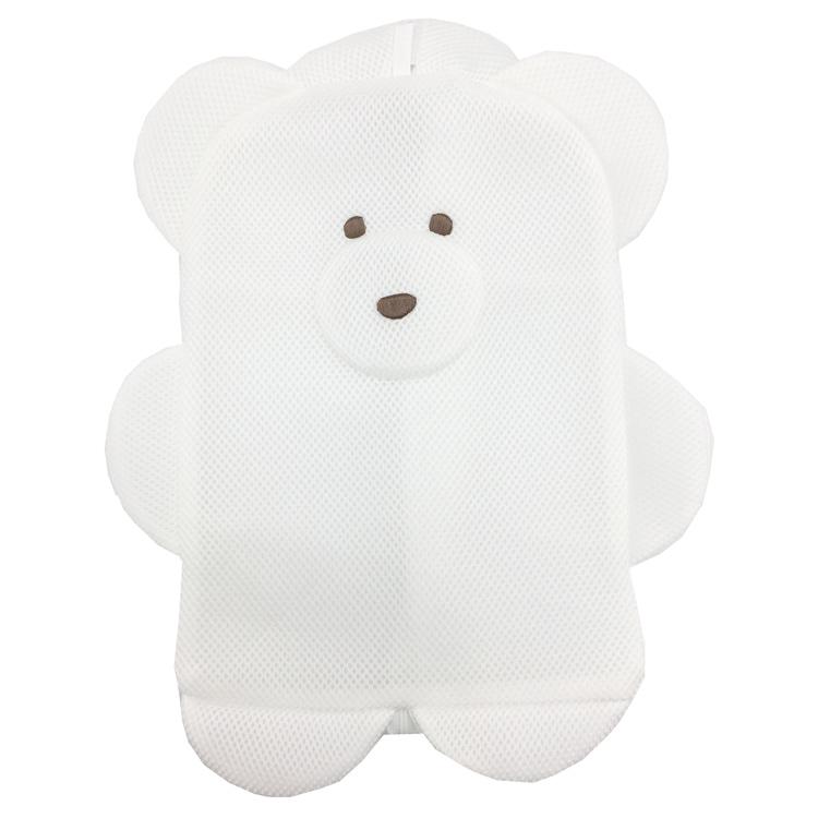 モコモカ 洗濯ネットL クリーム くま クマ ランドリー ネット 洗濯