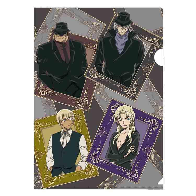 名探偵コナン クリアファイル フレーム黒ずくめの組織 602610 くりあ