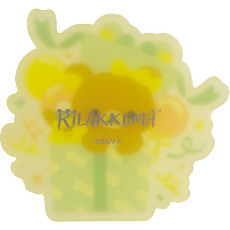 リラックマ コースター リラックマ&キイロイトリ にこにこHappy for