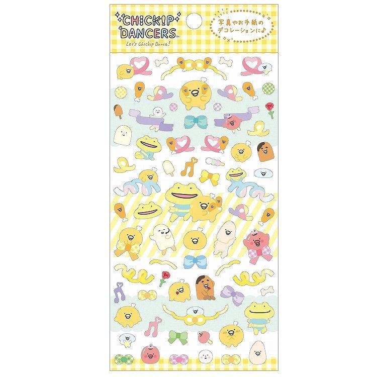 キャラクターシールセット 37点セット チキップダンサーズ シール マークシール 手帳 デコレーション