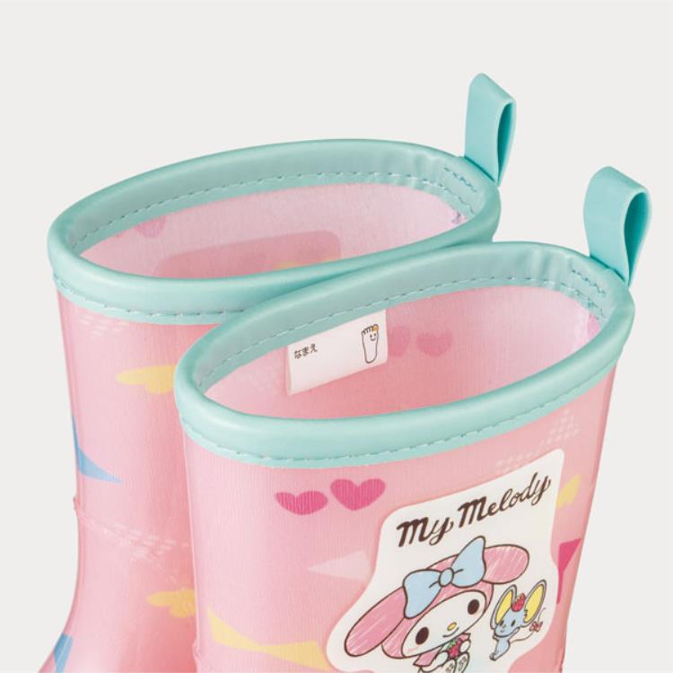 マイメロディ RIBT3 レインブーツ 18cm おやつタイム ピンク マイメロディ RIBT3 レインブーツ 18cm おやつタイム ピンク