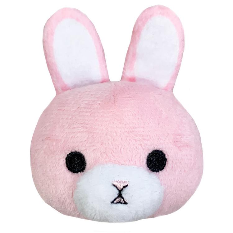 うさフェイス ぬいぐるみスマホグリップ 924352 動物 アニマル うさぎ