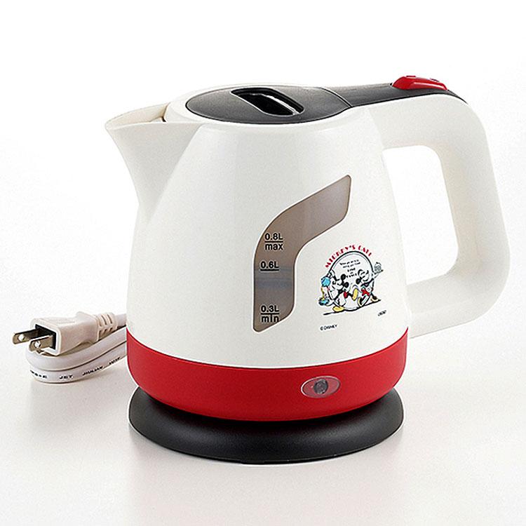 ミッキー&ミニー 電気ケトル0.8L 080306 ラブラブ ディズニー Disney