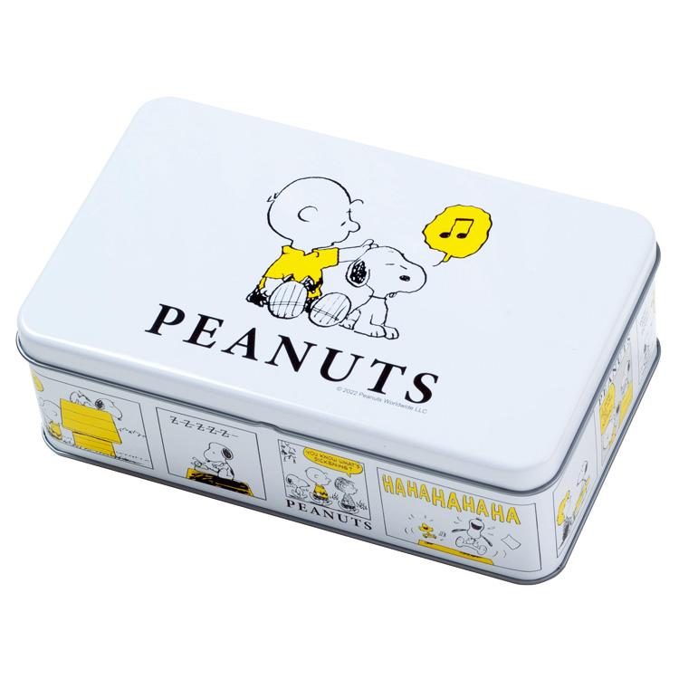 スヌーピー ソーイングセット ブリキ缶 086533 ピーナッツ 裁縫道具 