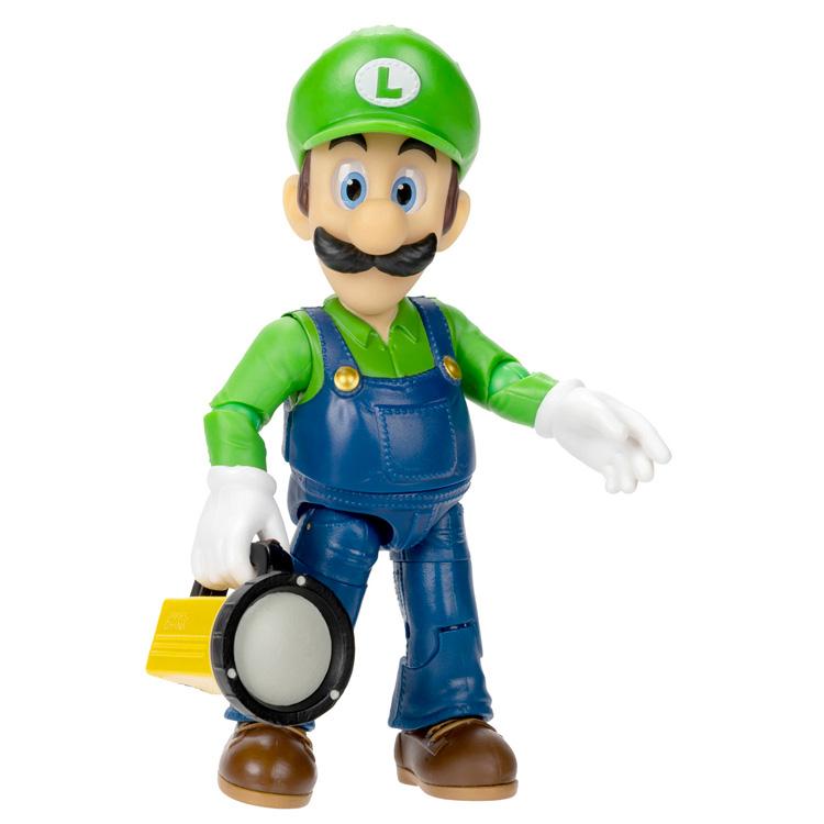 スーパーマリオ アクションフィギュア ルイージ ザ・スーパーマリオ