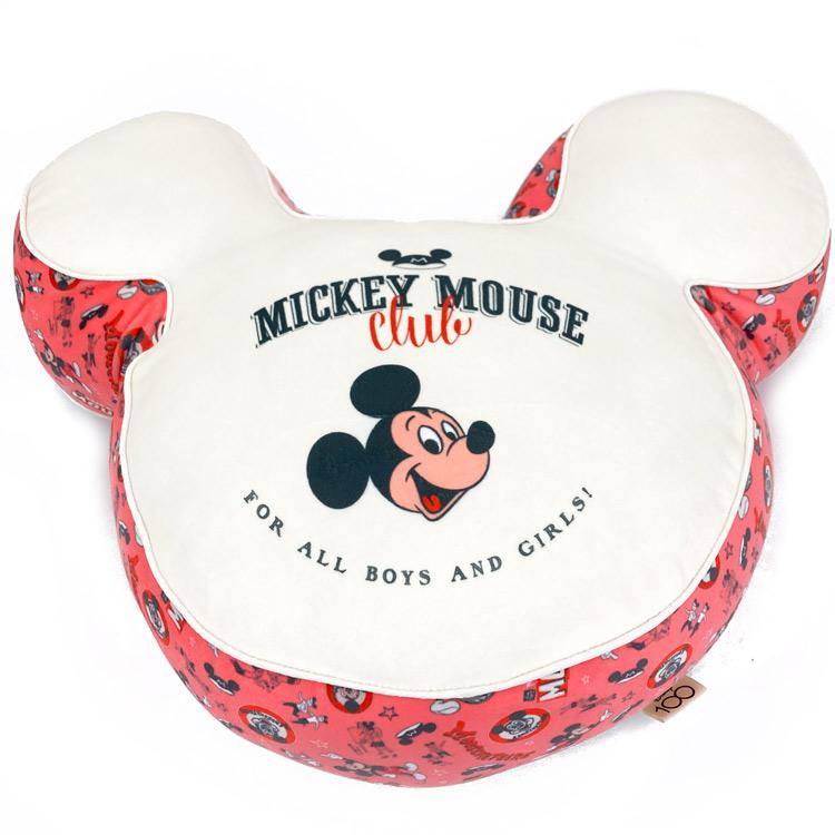 ミッキー 122149002990023 三つ丸クッション クラブ ディズニー100 車