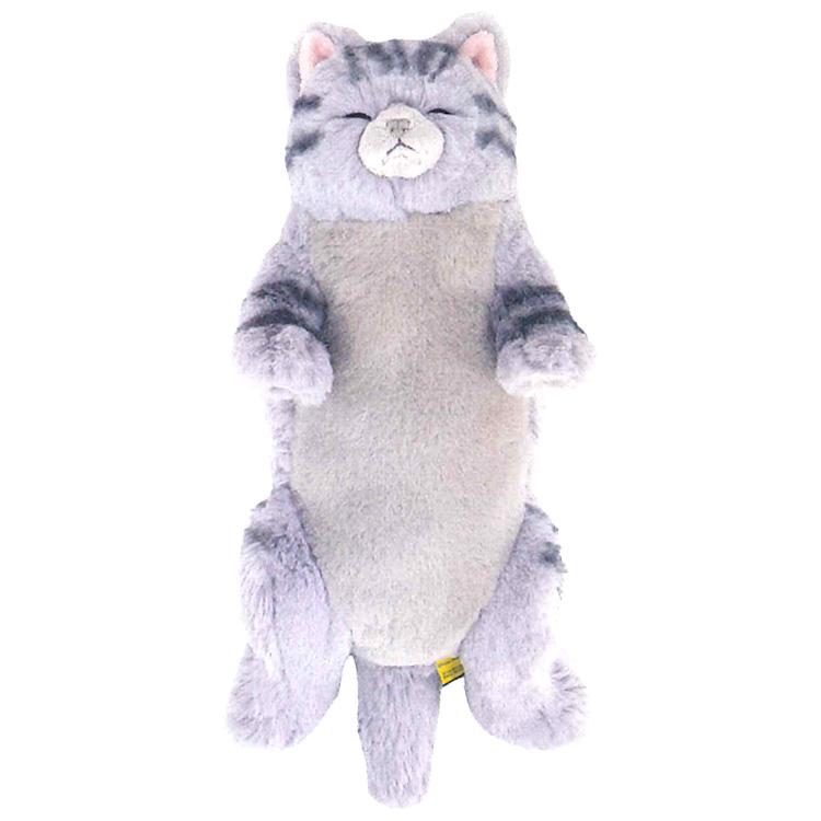 ひざねこ すやすやぬいぐるみ サバシロ 048229 : キャラクター雑貨